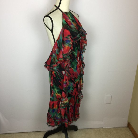 Jason Wu Multicolor Halter Dress - Picture 7 of 16